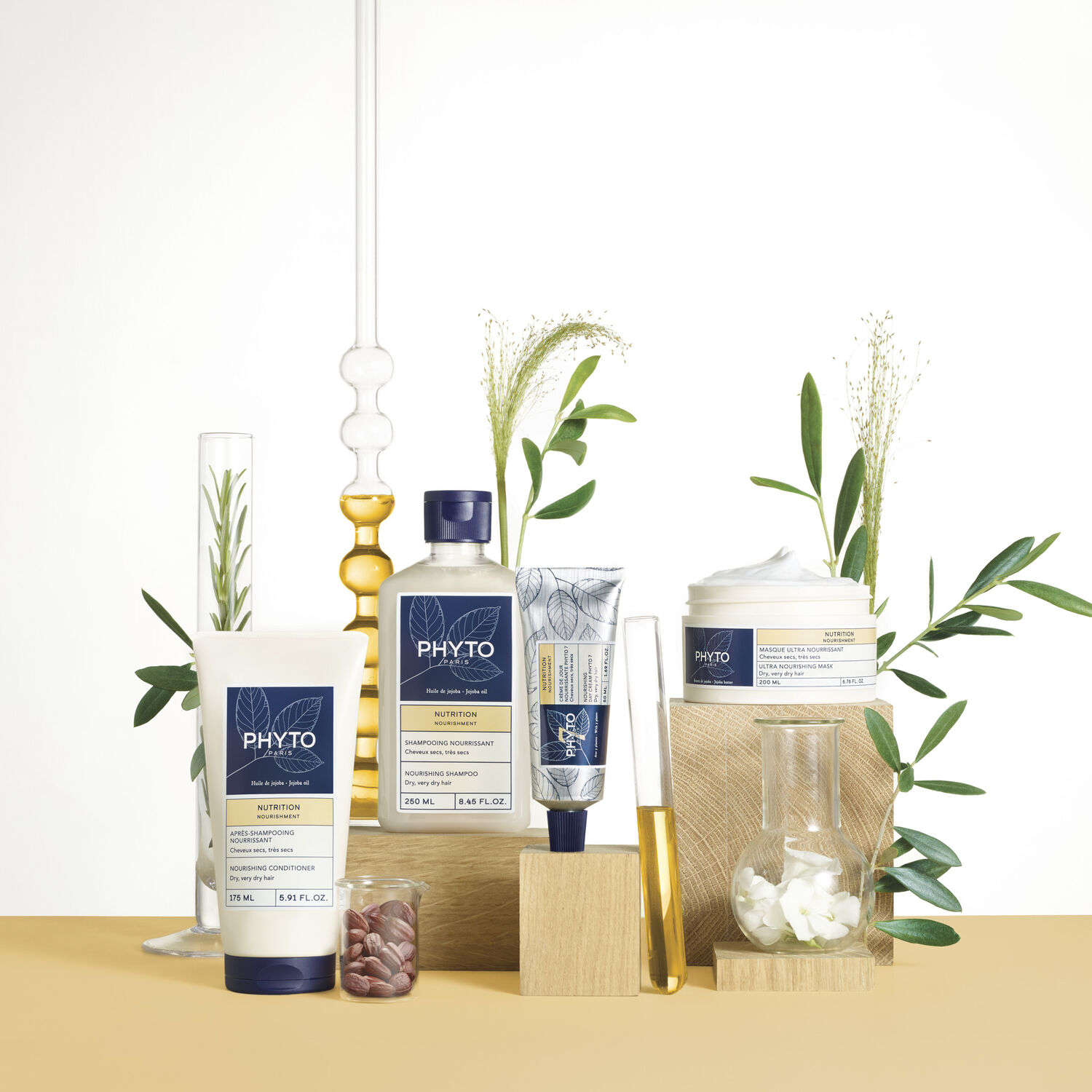 Nutrition - Shampooing Nourrissant Cheveux Secs, Très Secs