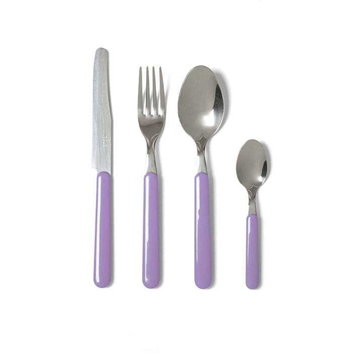 Service 24 couverts Excelsa – Fashion, Acier Lilas