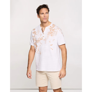 Camiseta Manga Corta Blanca - Lovell