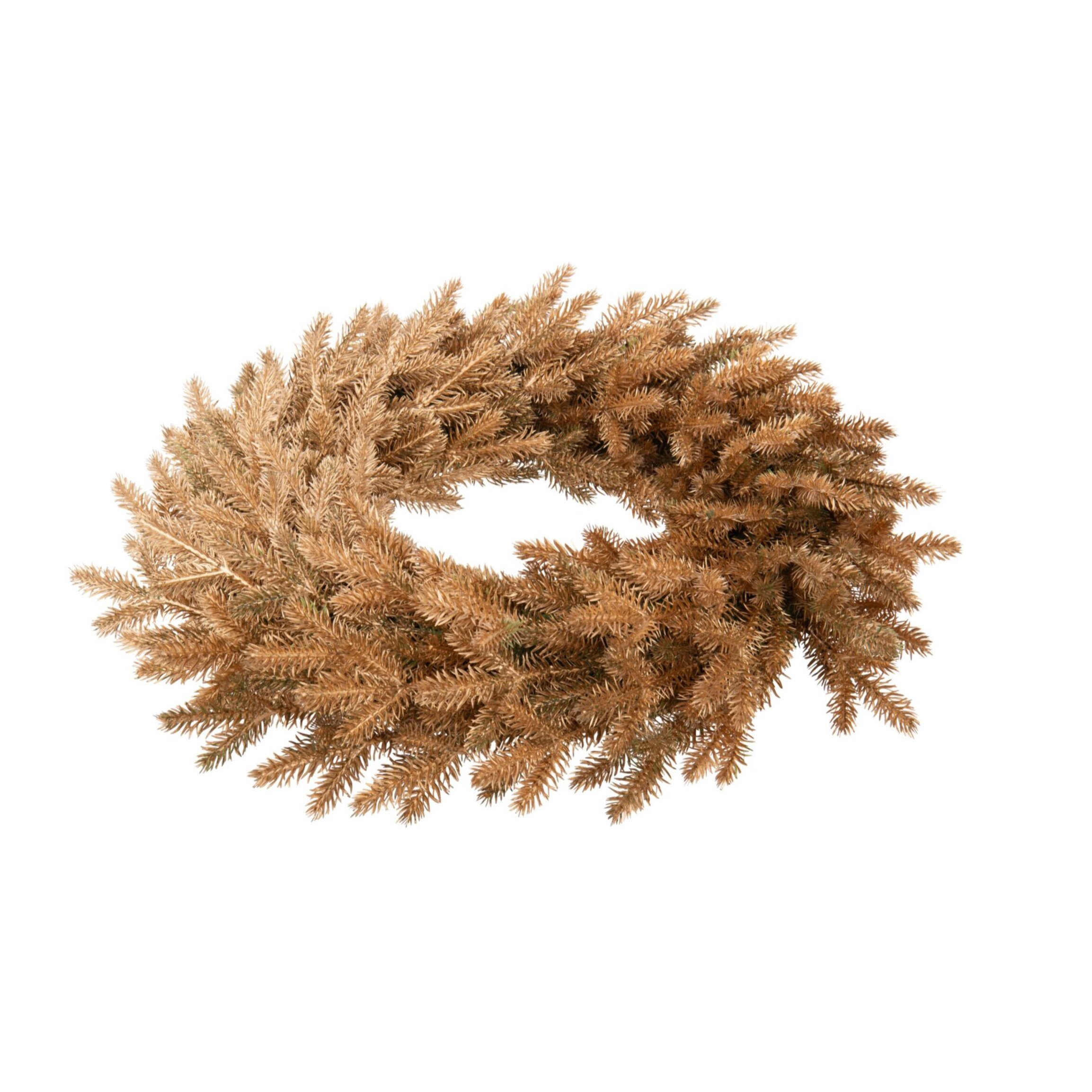 J-Line décoration couronne - plastique - or - large