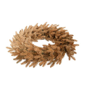 J-Line décoration couronne - plastique - or - large