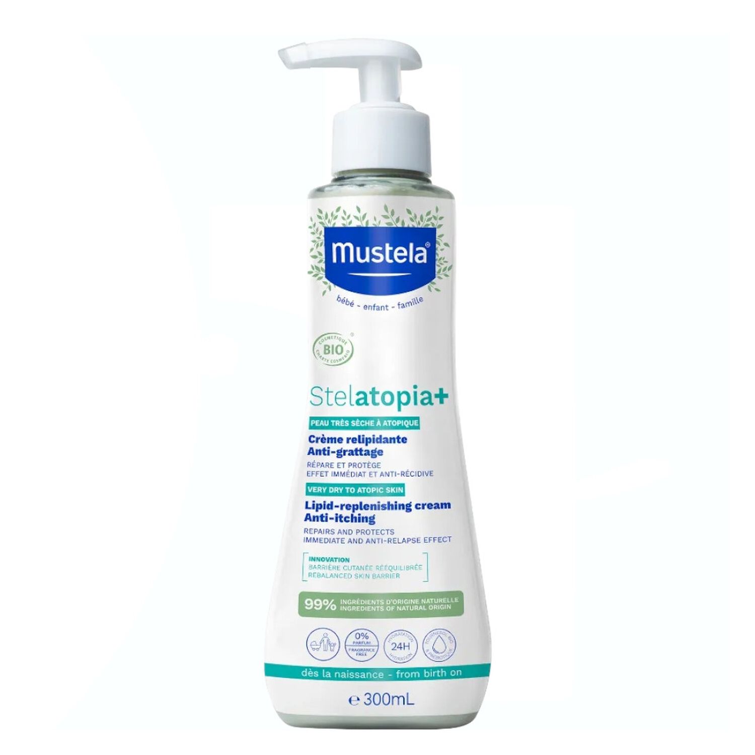 Stelatopia+ - Crème Relipidante Anti-Grattage Bio