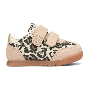 Zapatillas Deportivas Para Bebés Estampado Leopardo Barefoot Goflex