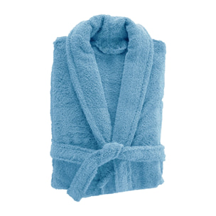 Peignoir de bain uni et coloré - Turquoise