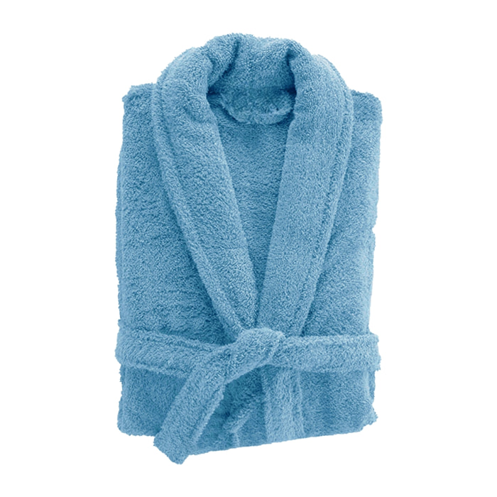Peignoir de bain uni et coloré - Turquoise