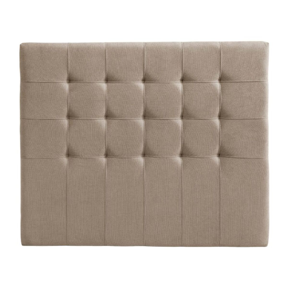 Cabecero de madera tapizado en tela para cama de 105 122x132