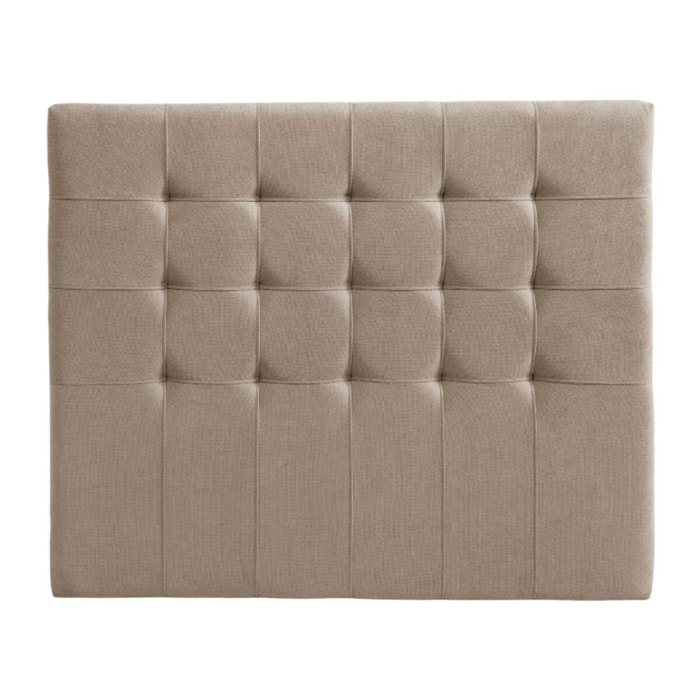 Cabecero de madera tapizado en tela para cama de 105 122x132