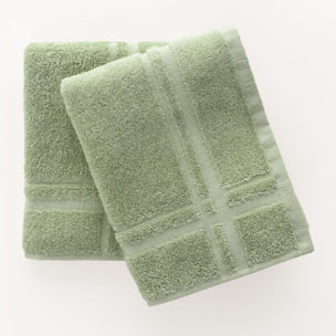 Pack de 2 torchons de cuisine (50x50) VERT MOUSSE