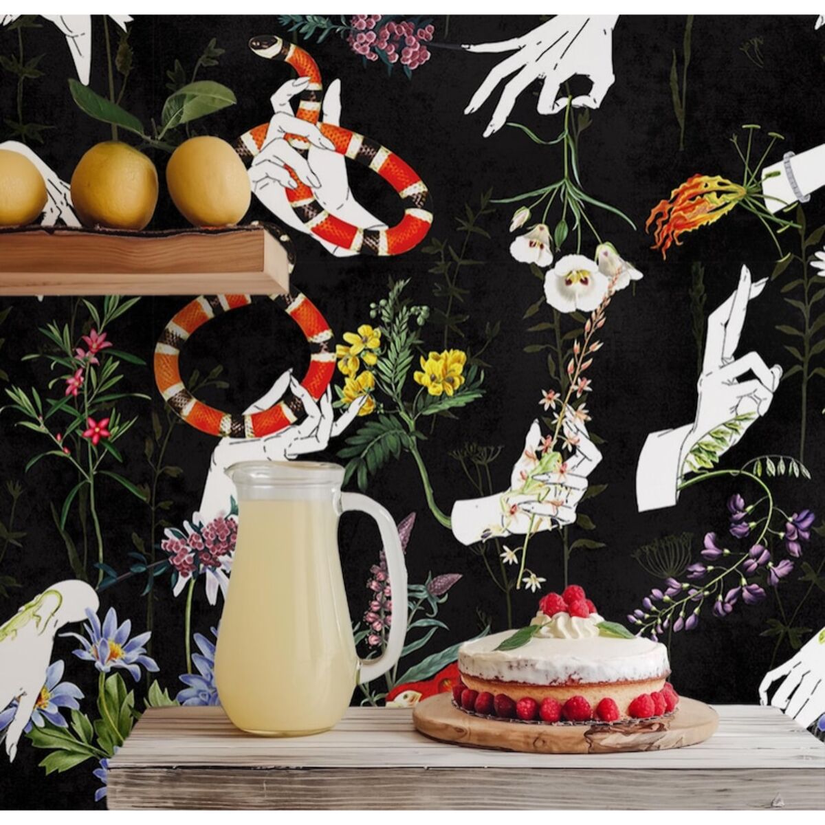 Carta da Parati Gotica Romantica