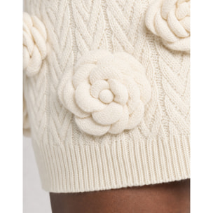 PHILIPP PLEIN Falda corta de punto ROSES