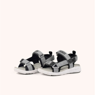 MUNICH MINI YOYO 04 Sandalia de verano infantil Gris y Negro
