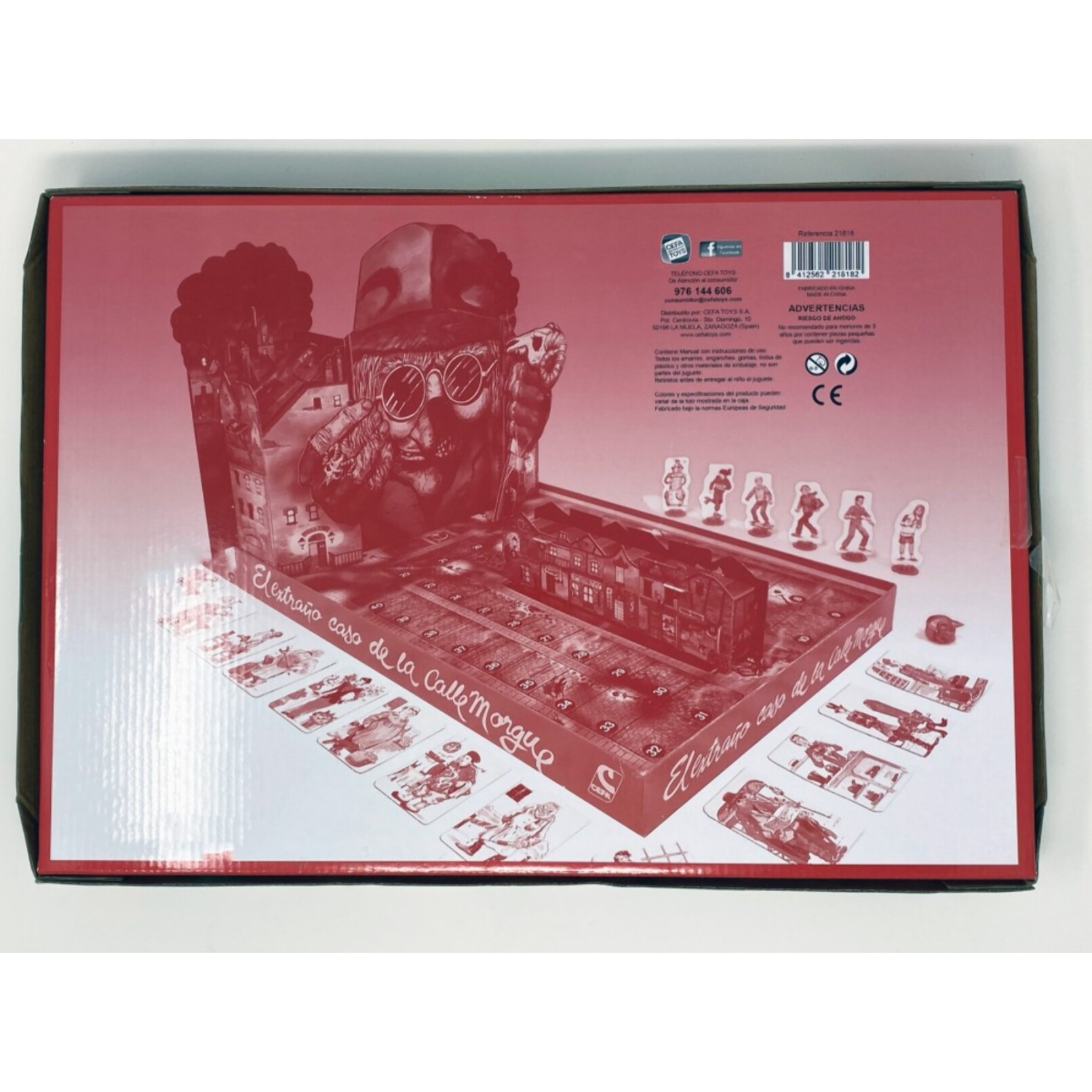 Juego de Mesa El Extraño Caso de la Calle Morgue