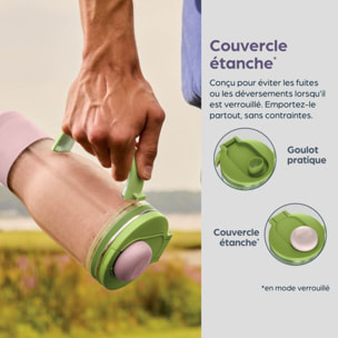 Blender NINJA BlendBoss bleu DB351 portable sans fil, 0,8 L