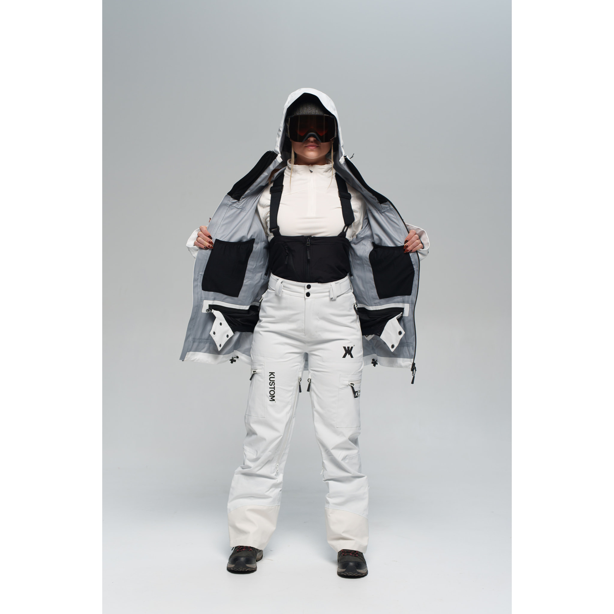 Pantalón AQUILO KUSTOM blanco