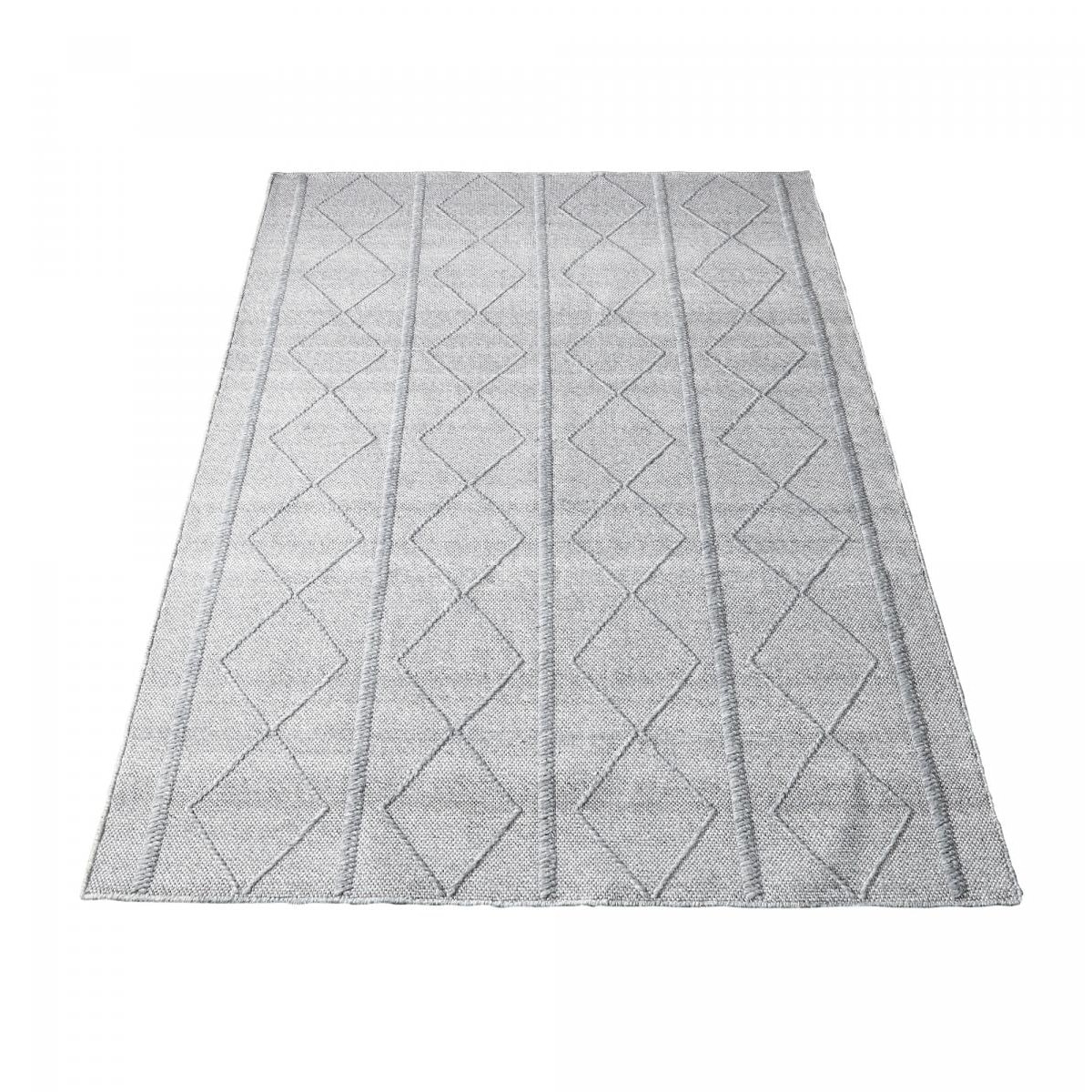 Tapis salon et chambre fait à la main en PVC motif scandinave BEVA