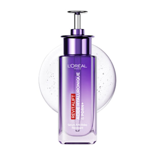 L’Oréal Paris, Sérum Anti-Rides Hyaluron PDRN+ Revitalift, boost d’hydratation rapide pour une peau lisse et éclatante, PDRN Fil