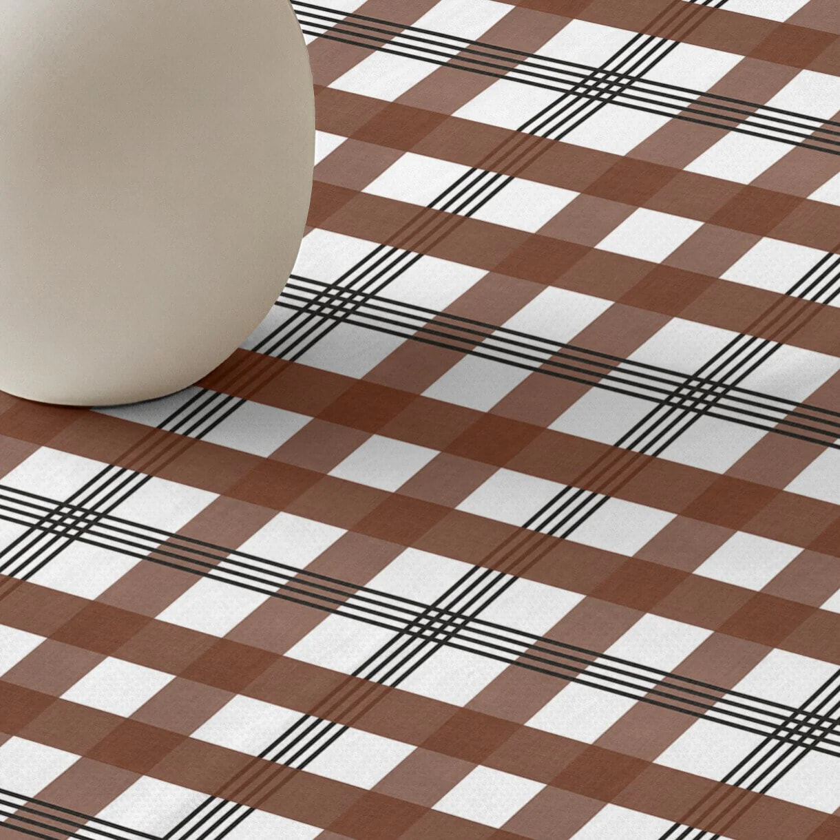 Nappe anti-taches 100% coton Dorian