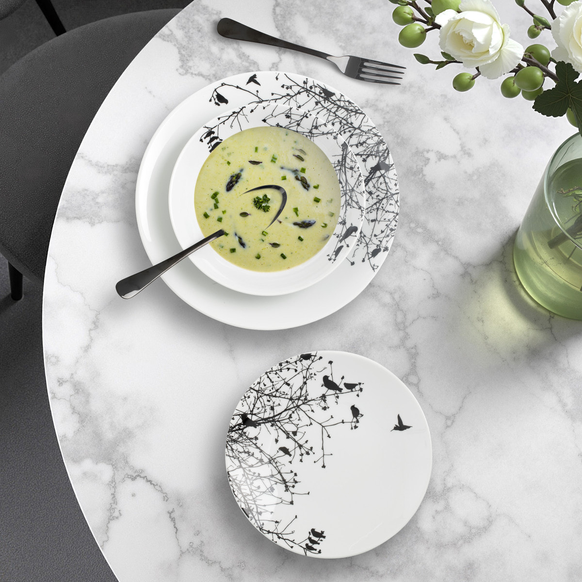 Aurore - Service de vaisselle 18 pièces