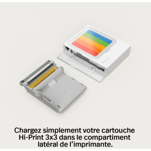 Papier photo instantané POLAROID Polaroid Hi Print 3x3 Paper Cartridge -