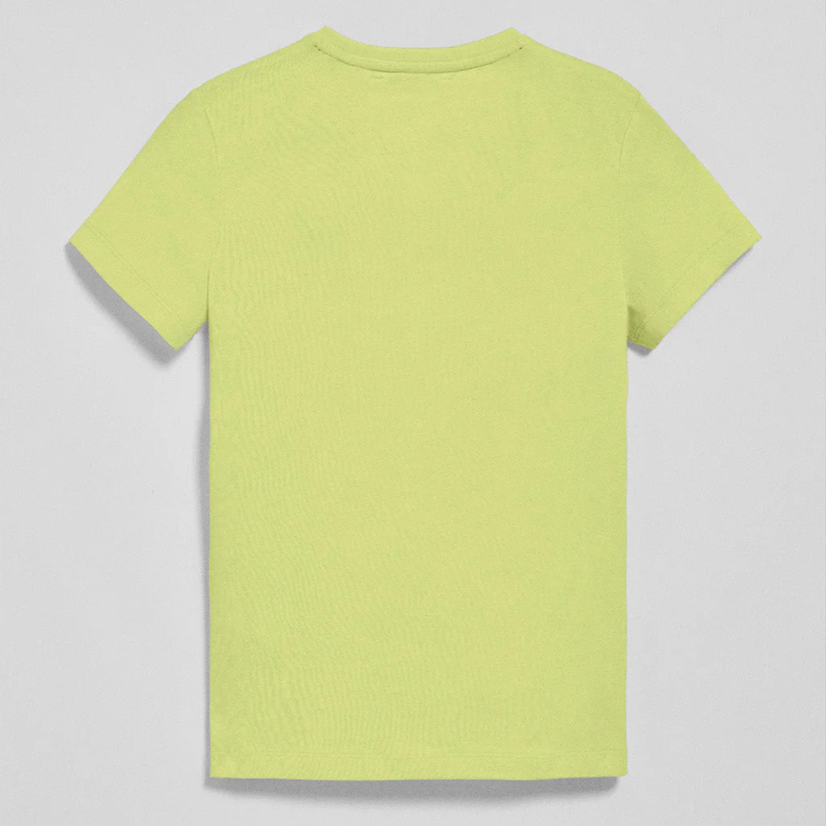 Camiseta verde lima de cuello redondo con bordado Rigby Go