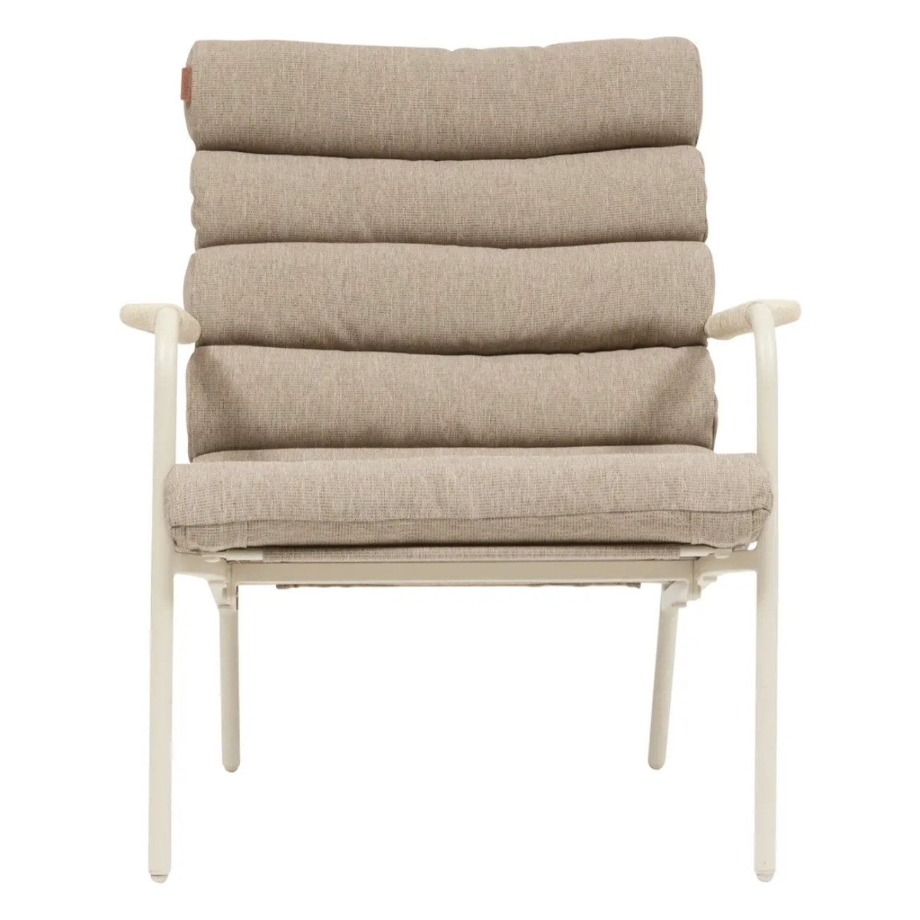 Fauteuil relax de jardin Solani argile