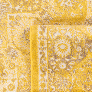 Anatolia - Tapis de salon vintage, jaune