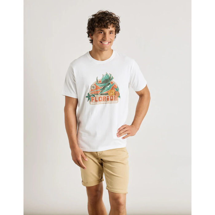 Camiseta Manga Corta Blanco - Kingfish