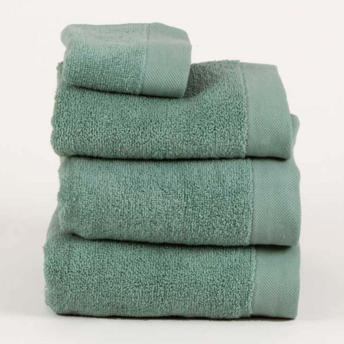 Toalla de baño 400gr doble rizo verde tiffany