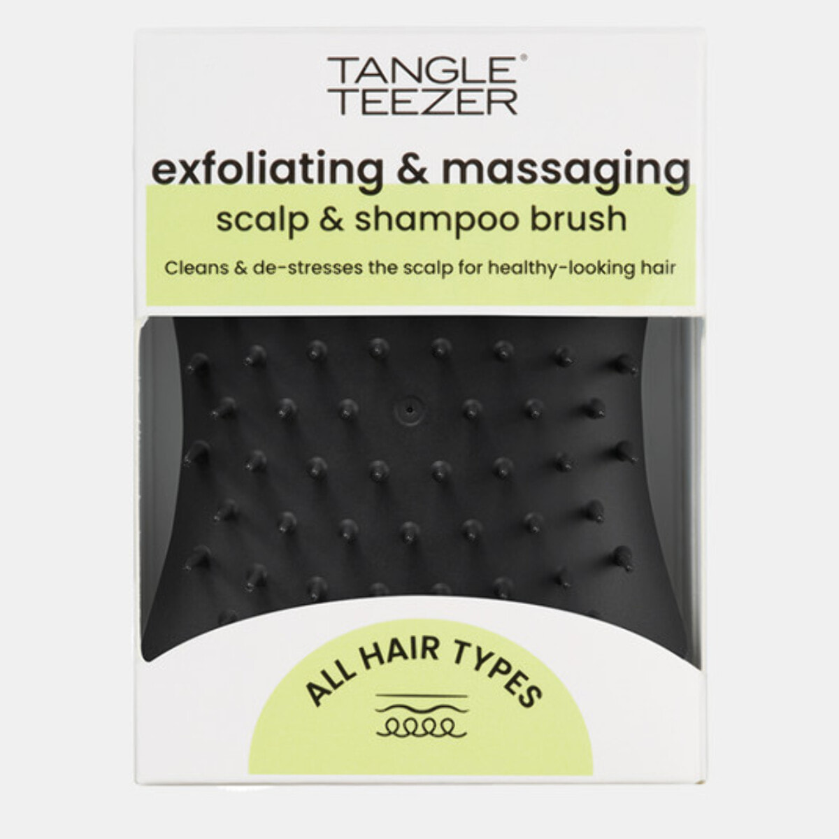 TANGLE TEEZER THE SCALP BRUSH: Black