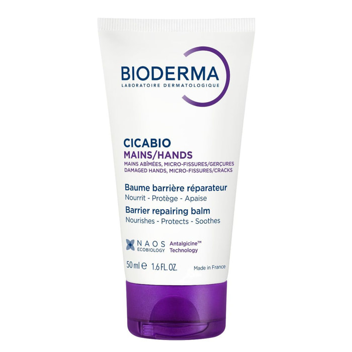 Cicabio - Baume Barrière Réparateur Mains 50ml