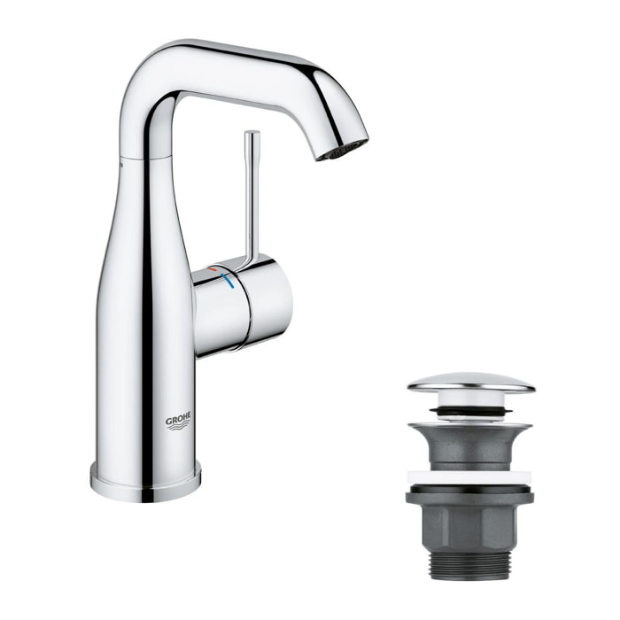 Mitigeur monocommande Lavabo Essence, Taille M, chromé