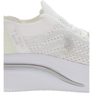 U.S. Polo Assn. - Sneakers CLAUDE003W/5T1 in tessuto per donna