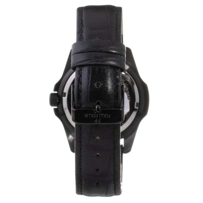 Reloj Folli Follie WF13Y006SPY Unisex Analogico Cuarzo con Correa de Cuero