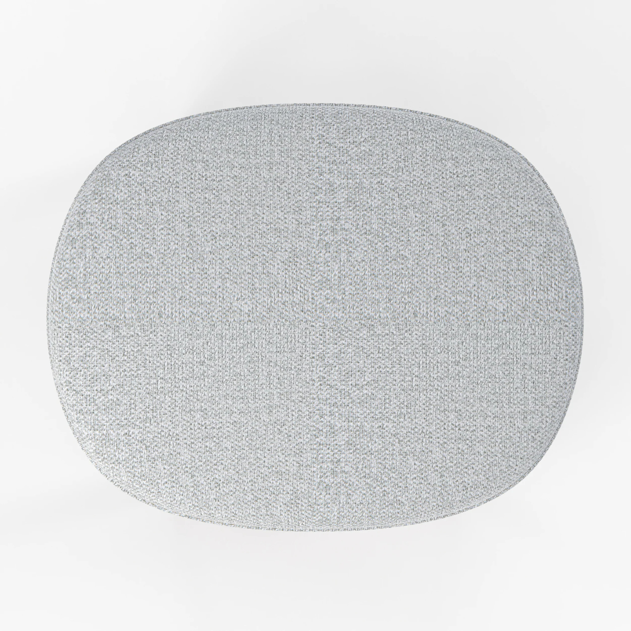 Lot de 2 tabourets pour îlot central 65,5 cm en bois et tissu gris - Jude