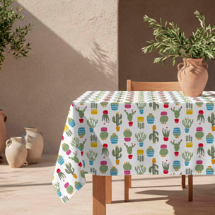 Mantel antimanchas Thorns - 100% algodón -