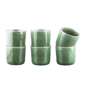 Mug MAGMA 20cl - 6 pièces - Menthe