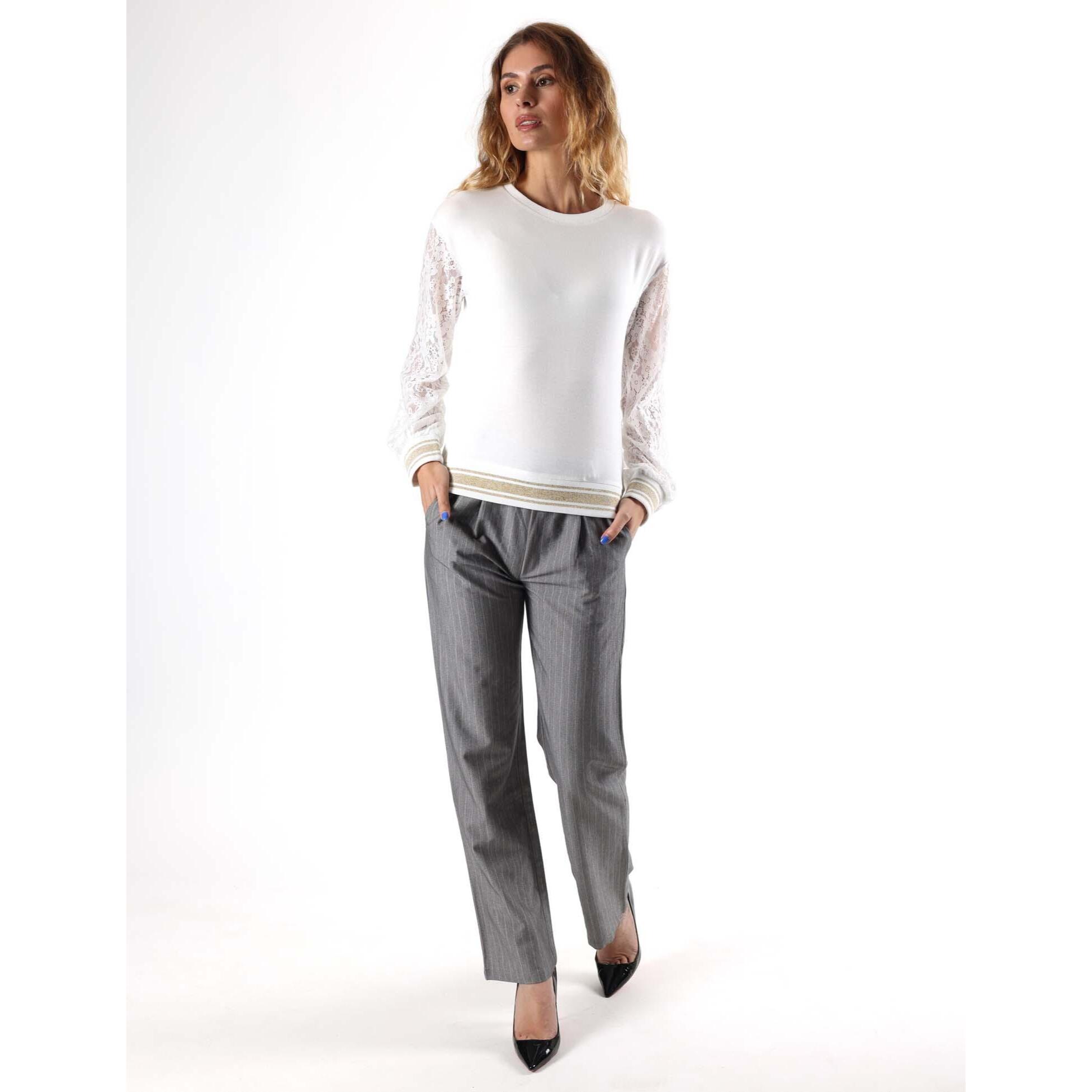 Leone Be Glam pantalones palazzo de popelina