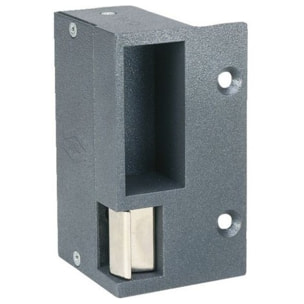 Abrepuertas eléctrico de superficie Serie 390 NO Negro 12V EFF - 390B---000050E97