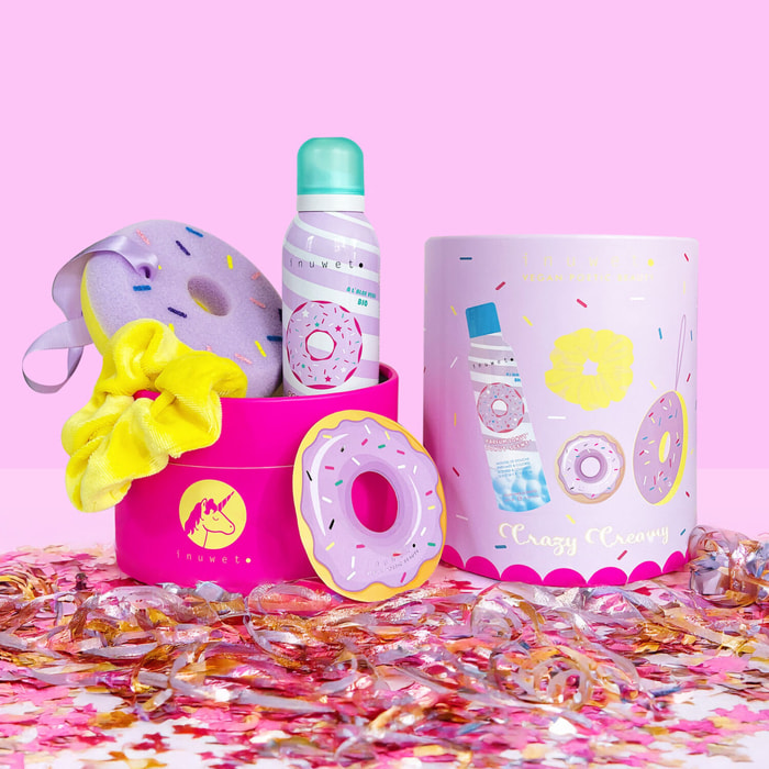 Crazy Creamy - Coffret Mousse de Douche 200 ml + 3 Produits