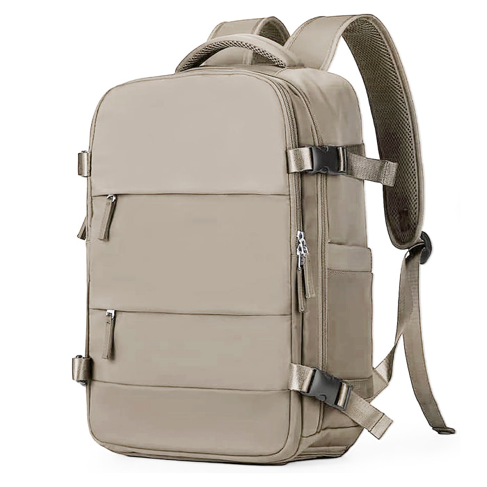 Mochila cabina viaje de gran capacidad con multicompartimento (calzado,ropa,portátil).