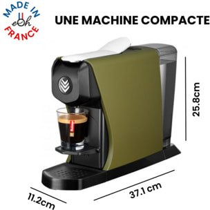 Cafetière à dosette MALONGO EOH KAKI MAT