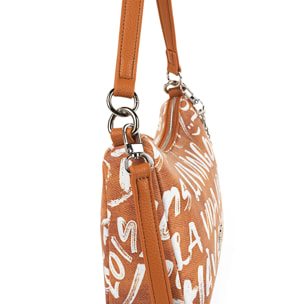 Bolso Bandolera Mujer Sint/Pu Lois Words Camel