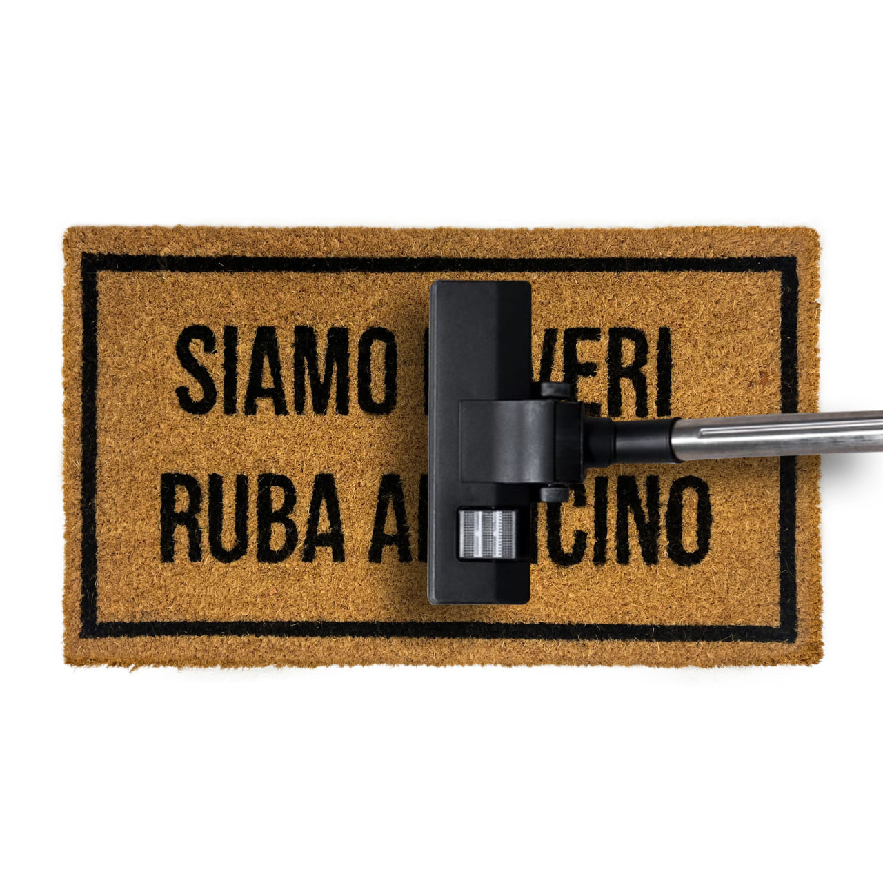 Zerbino Ingresso Casa Antiscivolo In Cocco Scritte Divertenti Ruba al Vicino