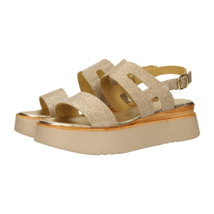 Sandali Donna Tata Italia Dorato