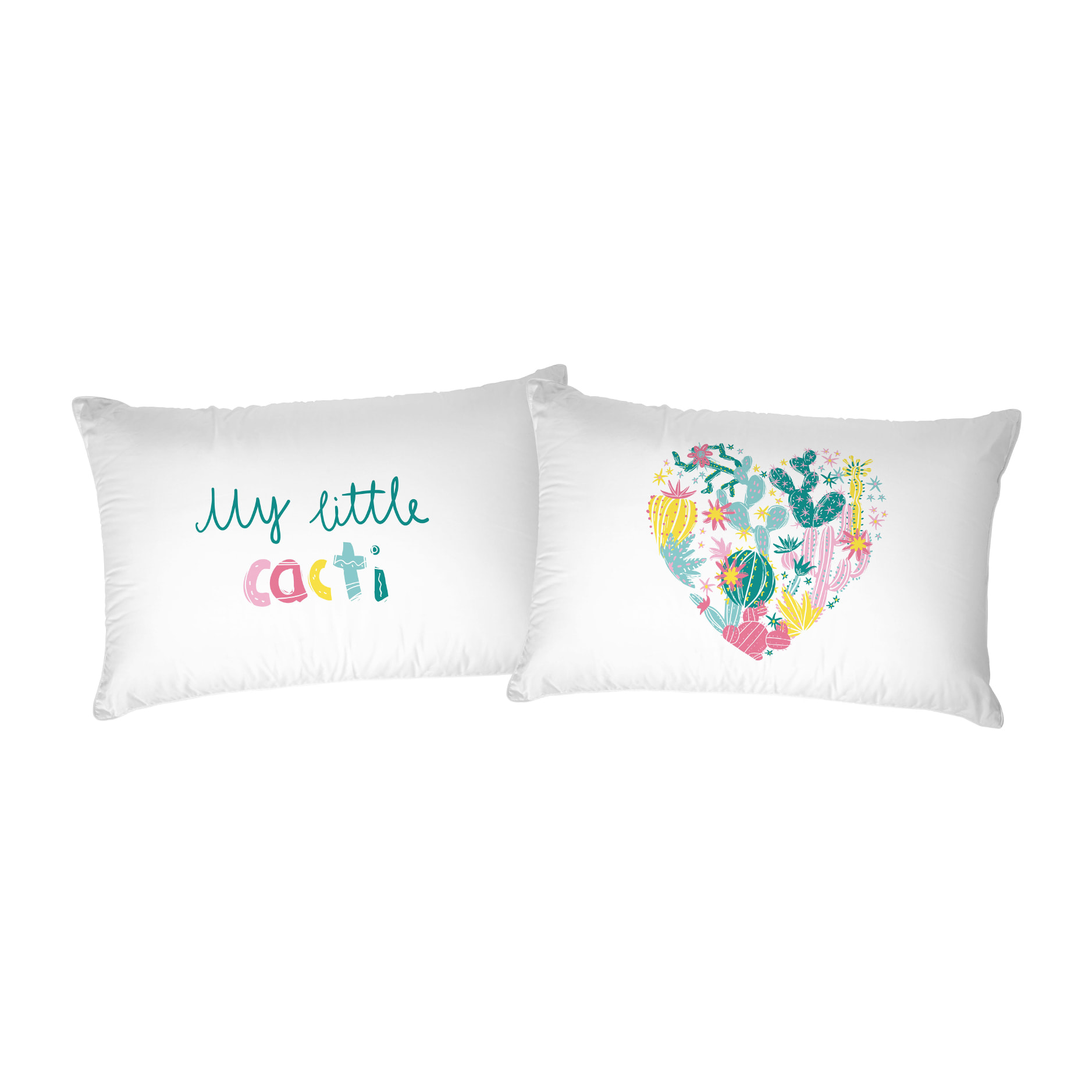 COPPIA FEDERE PRINTED, 100% Cotone, Stampa Digitale, Made in Italy - 40
