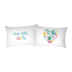 COPPIA FEDERE PRINTED, 100% Cotone, Stampa Digitale, Made in Italy - 40