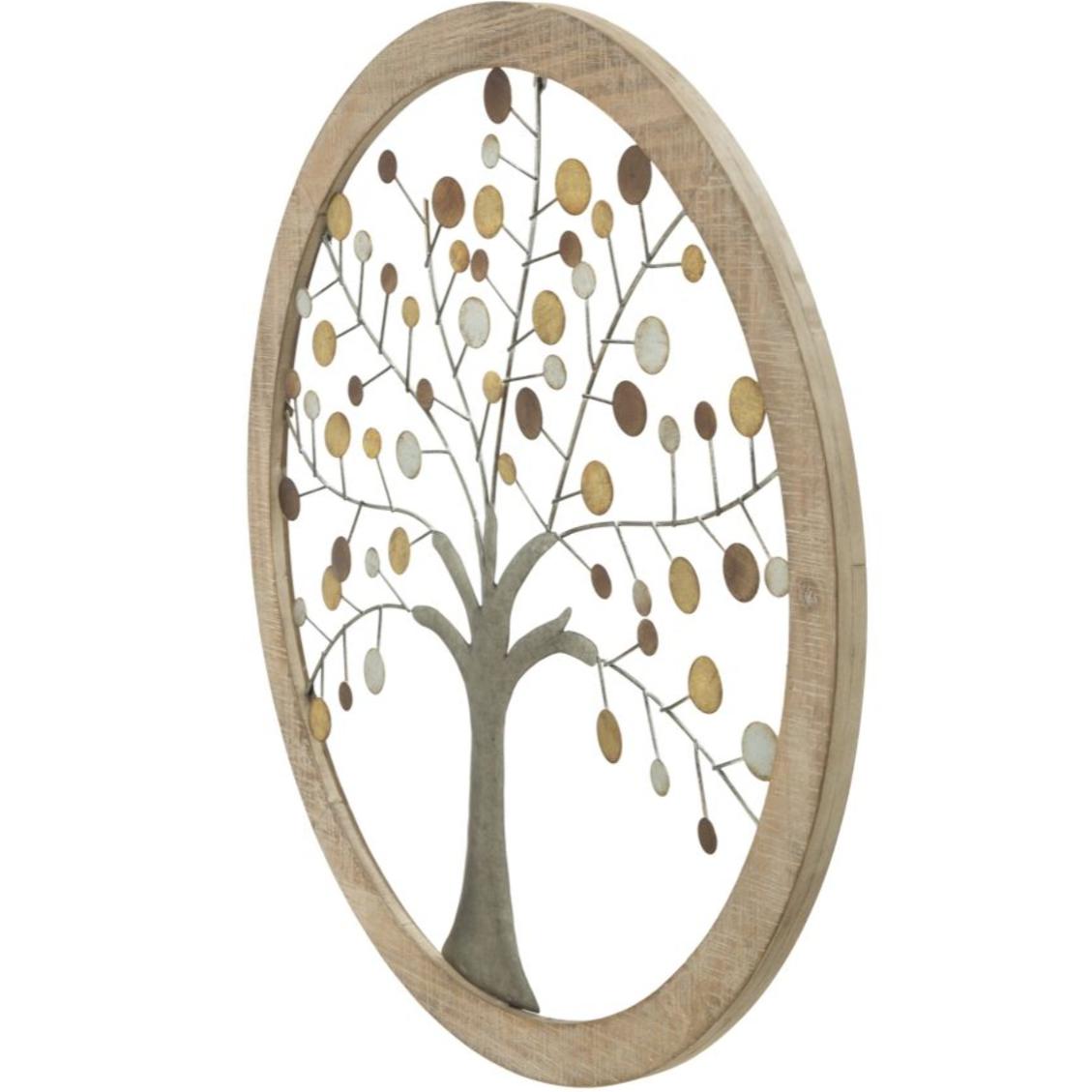 PANNELLO DA MURO ALBERO DELLA VITA MIRROR OFFICINE 55 MULTICOLORE