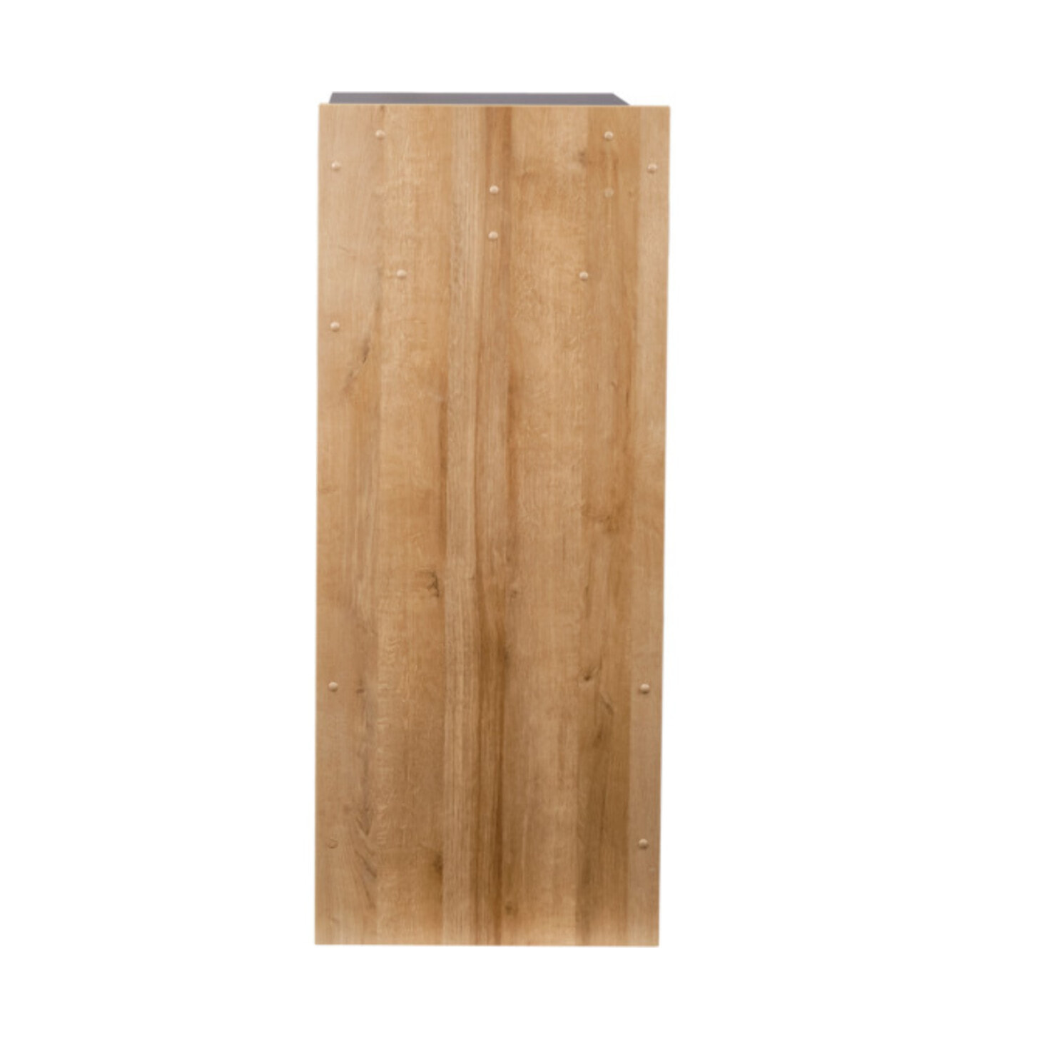 Bar avec rangement en bois effet chêne - MIAMI