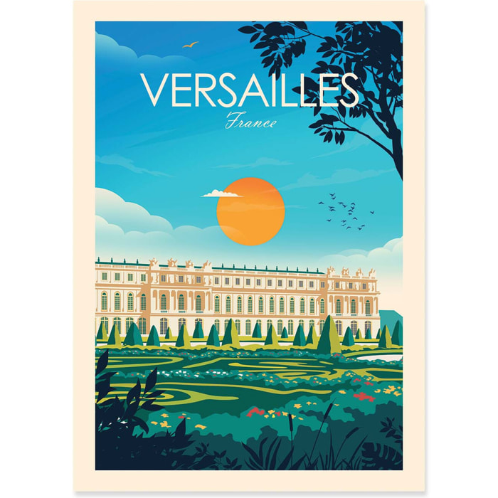 Affiche - Versailles France - Studio Inception