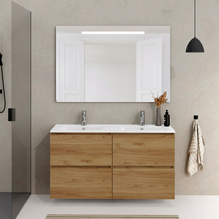 Ensemble de salle de bain SEA Alday, 120cm, Bois teck